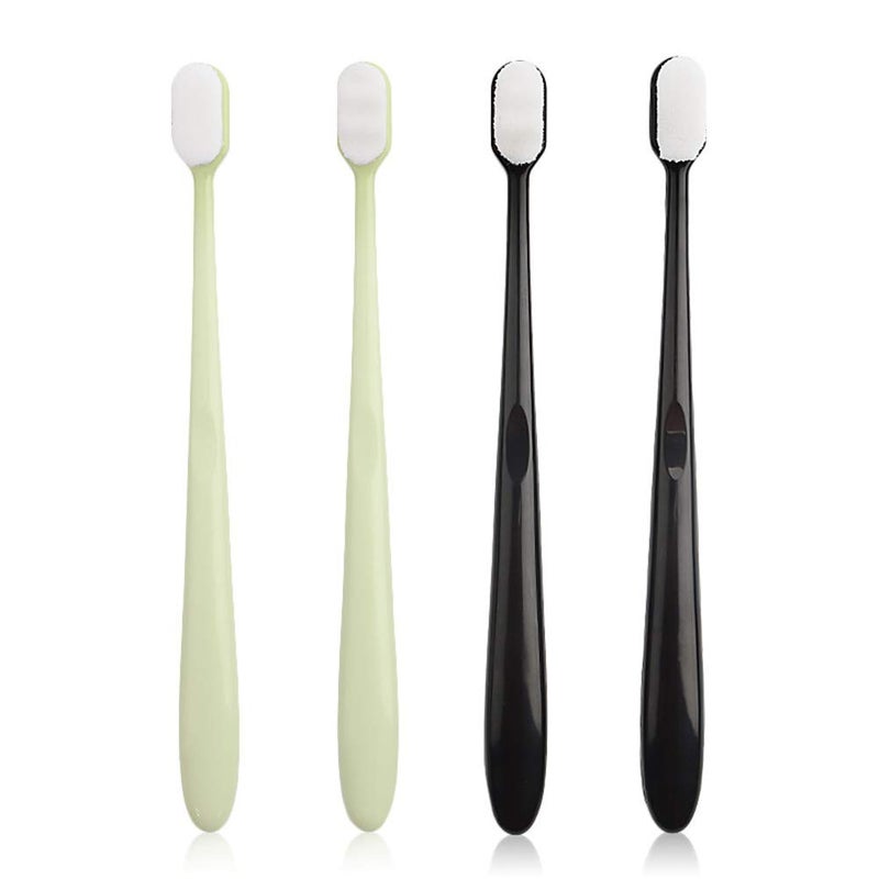 KAHIOE 4PCS/Pack 10000 Hairs Toothbrush Dental Oral Care Teeth Brush for Tooth Sensitivity Children Deciduous Tooth Pregnant Woman Postpartum - Image 5